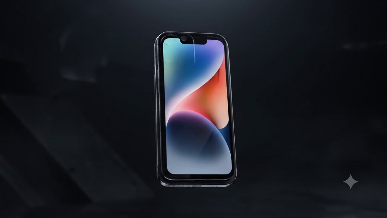 Front view of the PHONEX ULTRA showing its edge-to-edge display