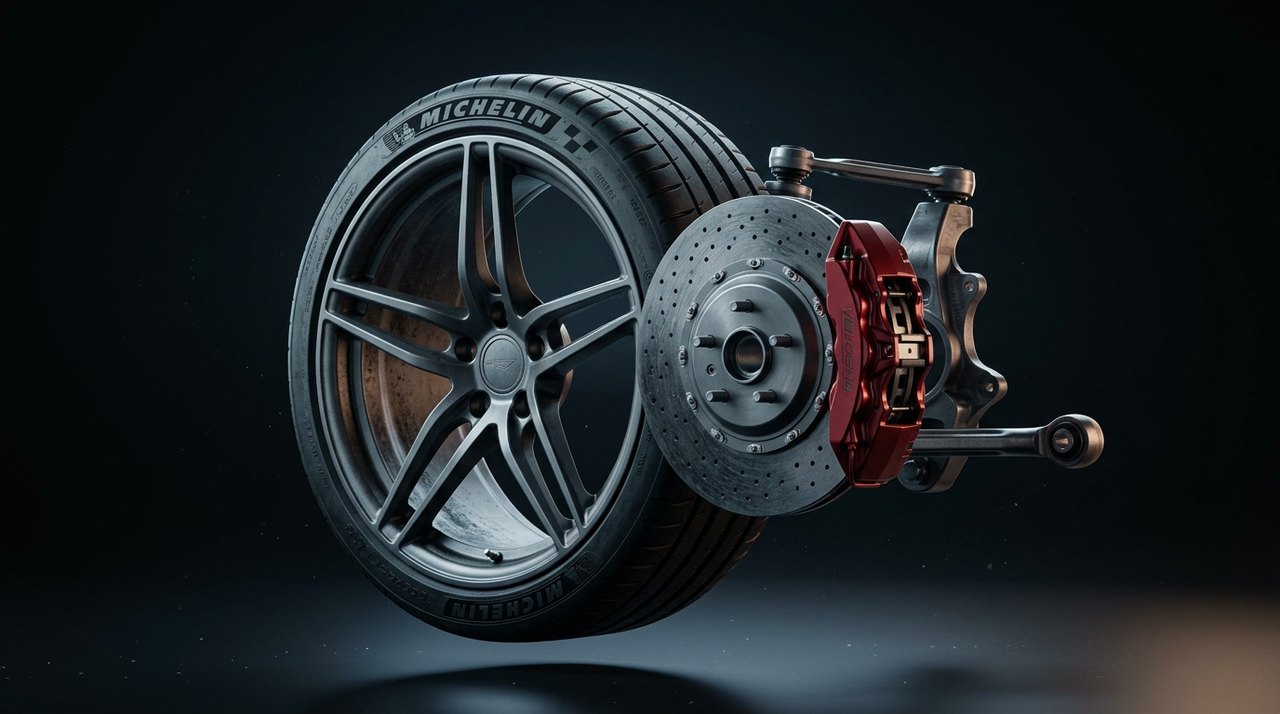 A studio detail photograph of the Velocita GT